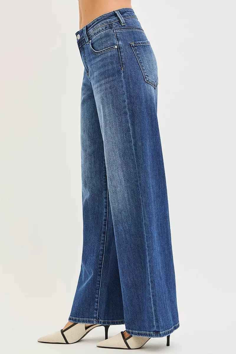 Slouchy Baggy Jeans with Pockets by Risen