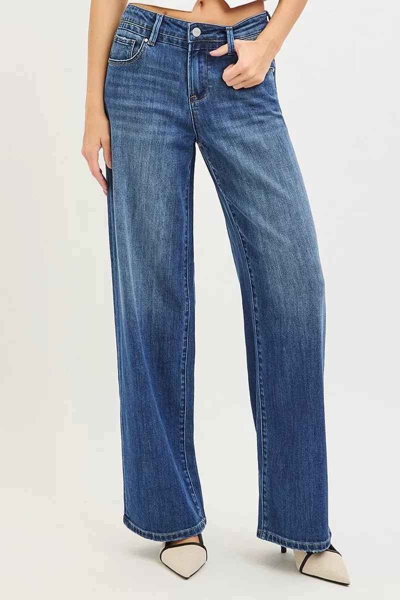 Slouchy Baggy Jeans with Pockets by Risen