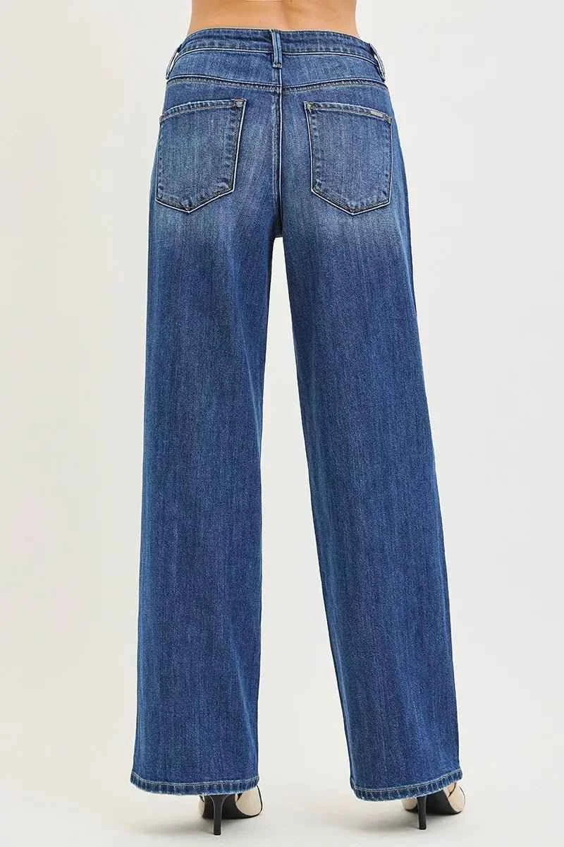 Slouchy Baggy Jeans with Pockets by Risen