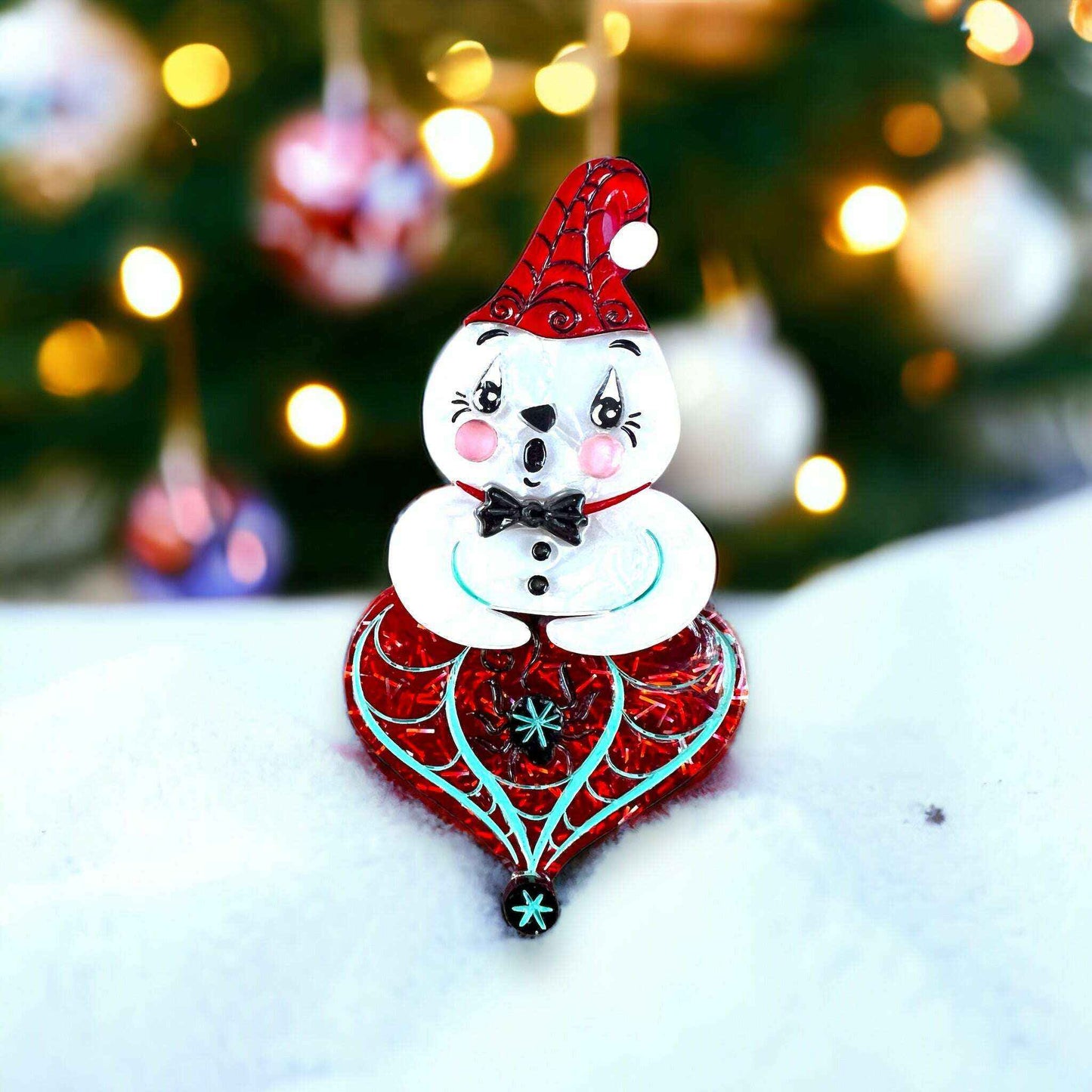 Spooky Ghostie Spookmas Brooch by Johanna Parker x Lipstick & Chrome