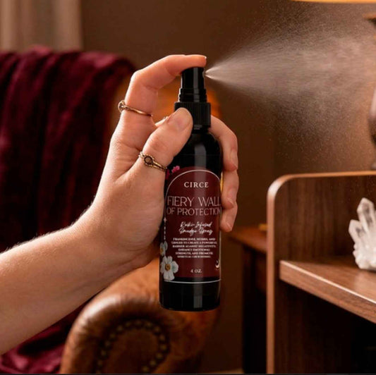 Fiery Wall  Of Protection Smudge Spray — Room & Body Mist
