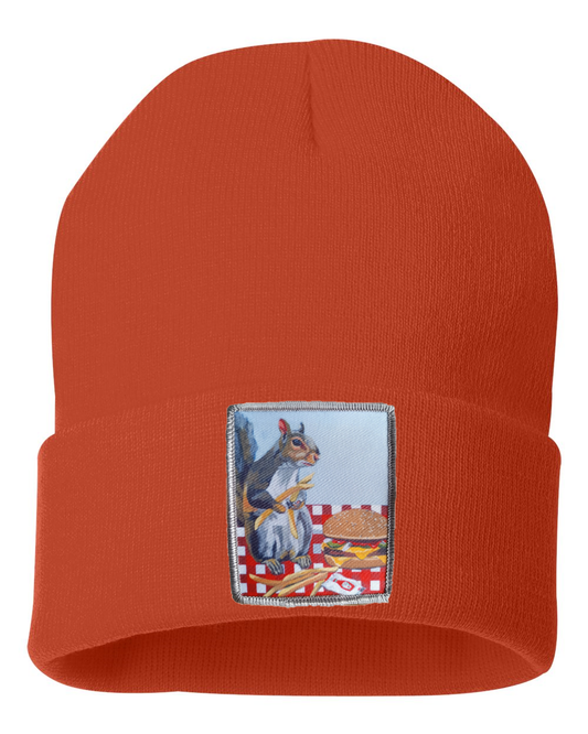 Squirrel Burger Beanie