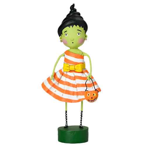 Susie Stein Halloween Figurine by Lori Mitchell — 8-Inch Poly Resin Folk Art Collectible