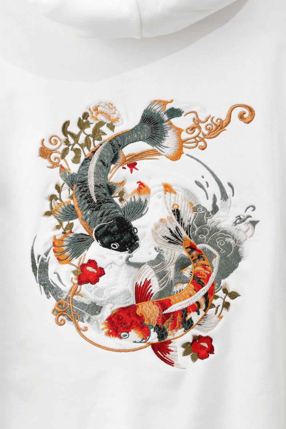 SW9008 Yin Yang Koi Embroidery Sweater