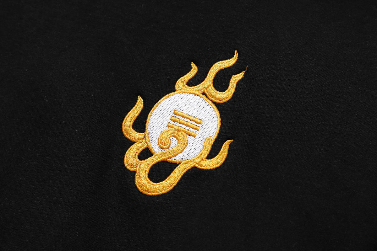 SW9017 Coin Tiger Embroidery Sweater
