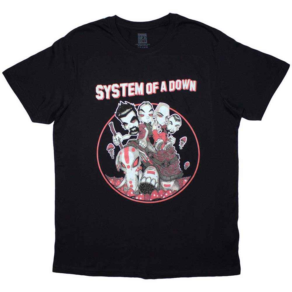 System Of A Down Mushroom People [T-Shirt]