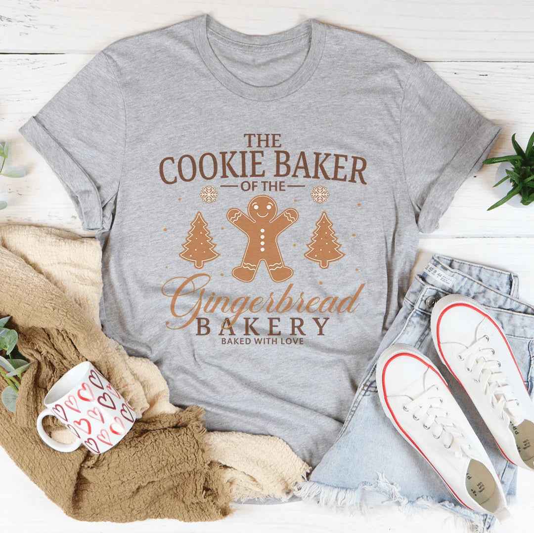 The Cookie Baker Of The Gingerbread Bakery Baked With Love