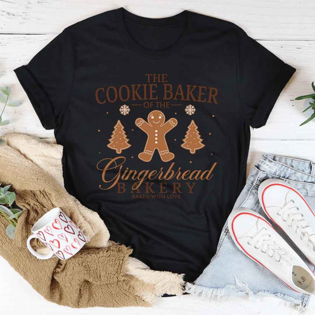 The Cookie Baker Of The Gingerbread Bakery Baked With Love
