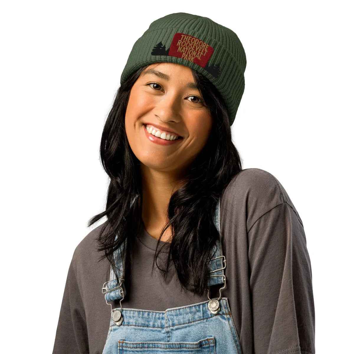 Theodore Roosevelt National Park Embroidered Wharf Beanie