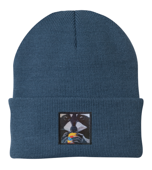The Snack Kid Raccoon Beanie