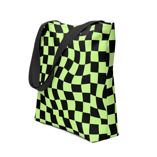 Twisted Tiles Tote Bag