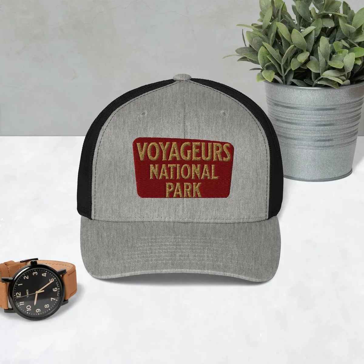 Voyageurs National Park Embroidered Trucker Hat