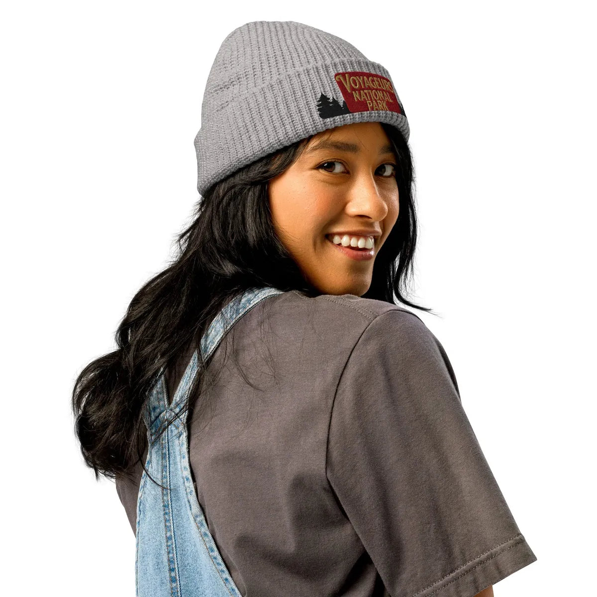 Voyageurs National Park Sign Embroidered Beanie