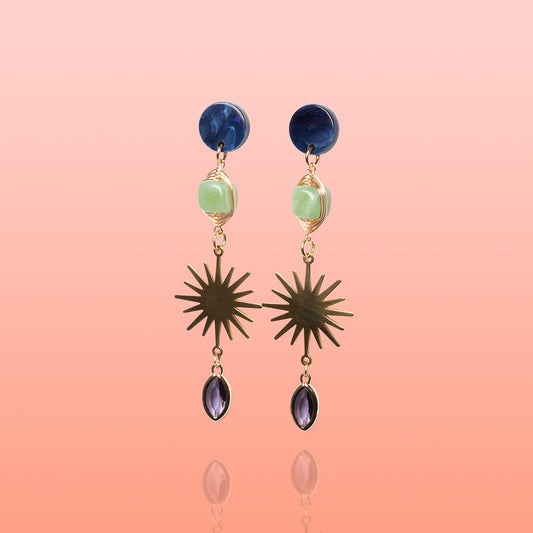 Alma Deep Blue + Green Jade