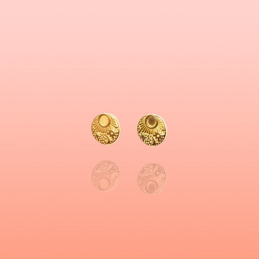 Carmen Embossed Studs Water Resistant