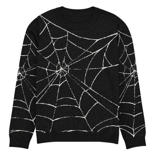 Web Weaver Knit Crew Neck Sweater
