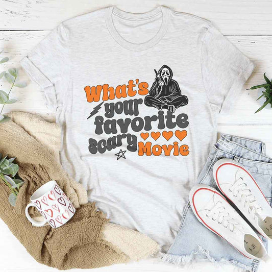 What's Your Favorite Scary Movie Tee