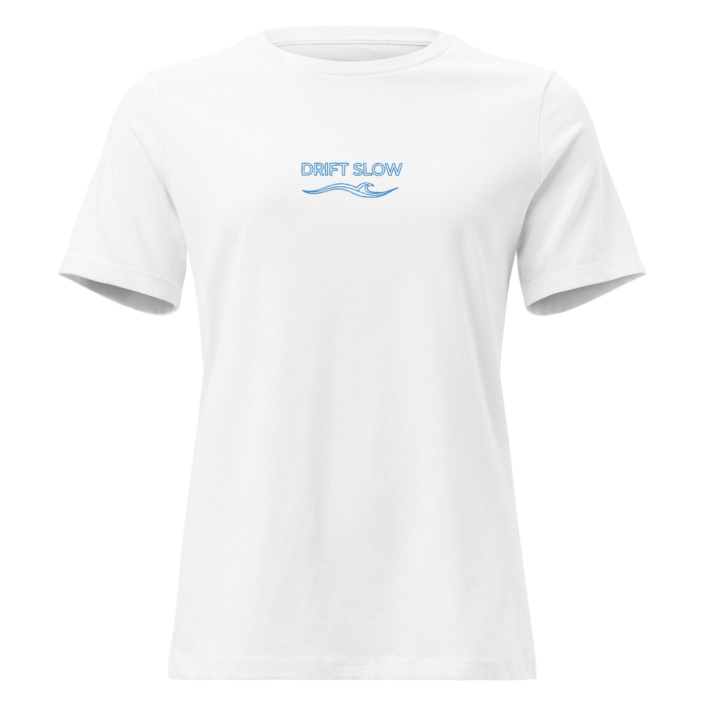 Drift Slow Embroidered Women’s Shirt (BC6400)