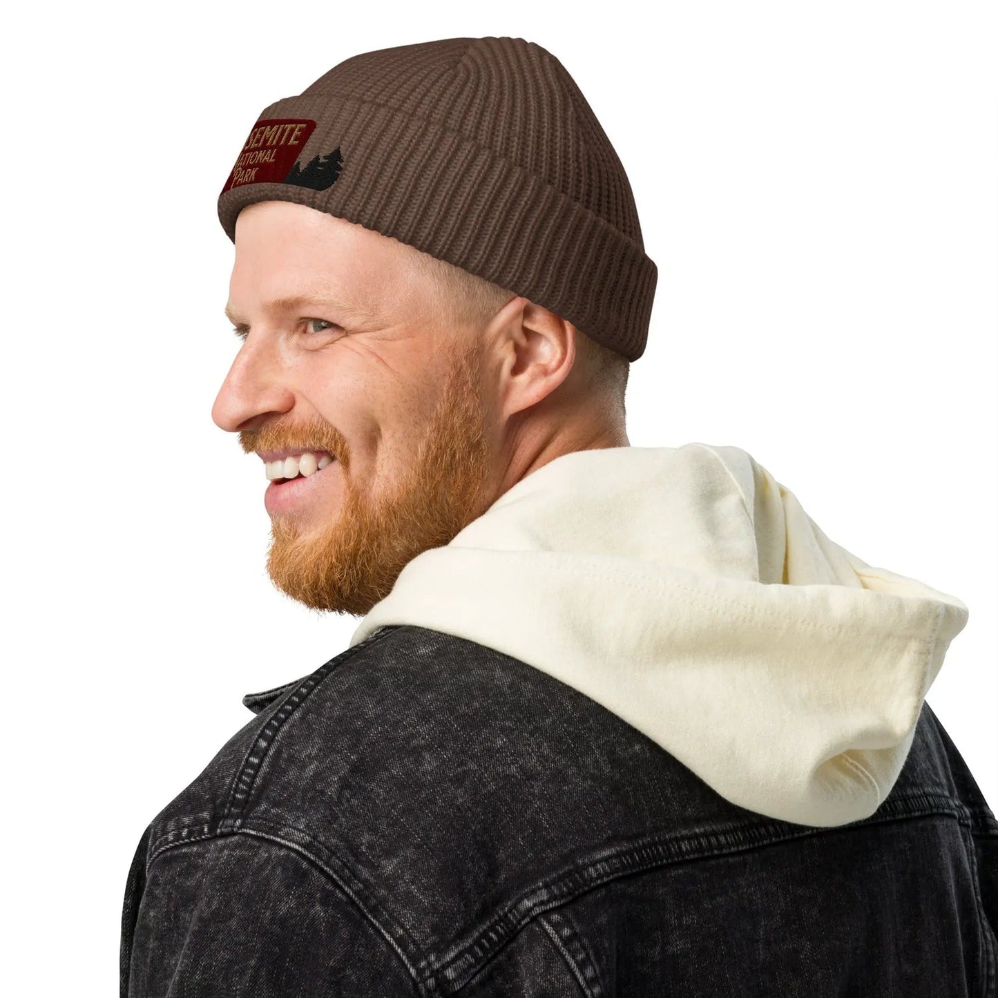 Yosemite National Park Wharf Style Embroidered Beanie