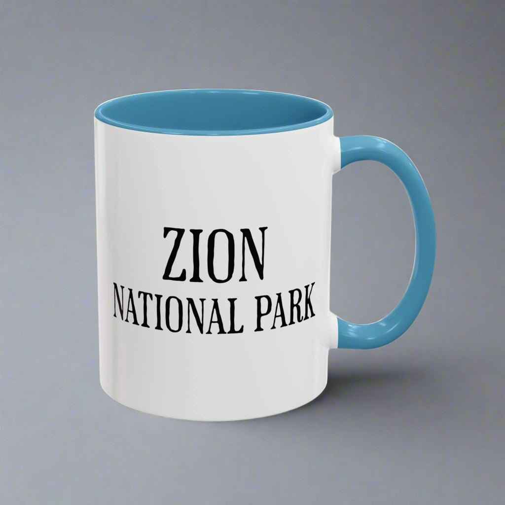 Zion National Park Mountain Lion Colored Mug